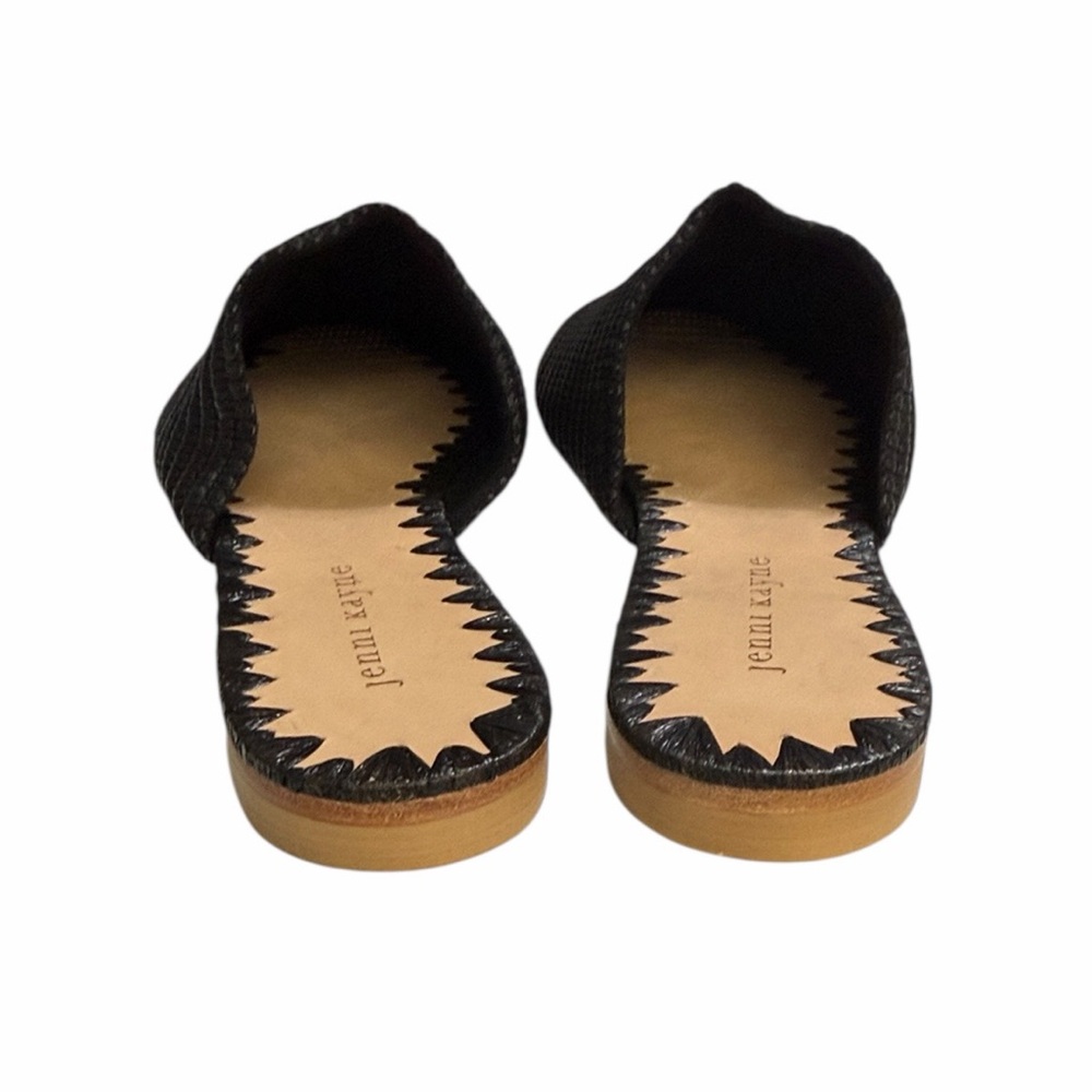 Jenni Kayne Raffia Mule Black Size 39 - Picture 7 of 9